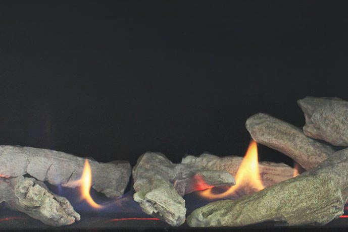 Real Flame Gas Fireplace Element 1800